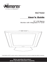 Memorex MLT1522 User manual