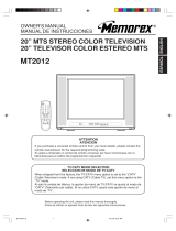 Memorex MT2206 User manual