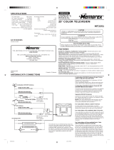 Memorex MT2251 User manual