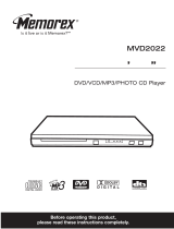Memorex MVD2027 User manual