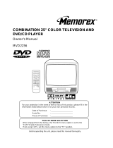 Memorex MVD2256 User manual