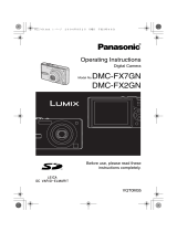 Panasonic DMC-FX2GN User manual