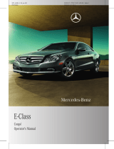Mercedes-Benz 2010 E350 Coupe User manual