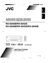 JVC RX-6042S User manual