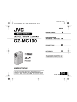 JVC GZ-MC100 User manual