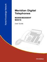 Meridian M2008 User manual