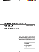 D-ILA FDP-DILA3 User manual