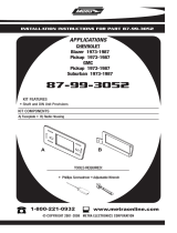 Metra Electronics87-99-3052