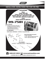 Metra Electronics 99-7581 User manual