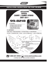 Metra Electronics 99-8218 User manual