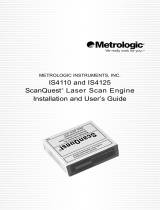 Metrologic ScanQuest IS4125 User manual