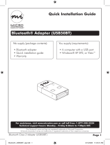 Micro Innovations USB50BT User manual