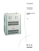 MGE UPS Systems 12280 kVA User manual