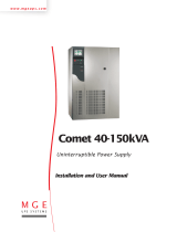MGE UPS Systems Comet 40 KVA User manual