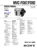 Sony MVC-FD87 User manual