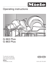 Miele G 663 Plus, G 863 Plus User manual