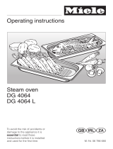 Miele DG 4064 User manual