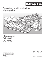 Miele DG4082 User manual