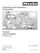 Miele F 1411 Vi User manual