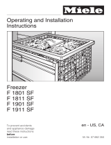 Miele F1901SF User manual