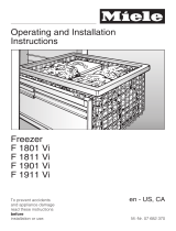 Miele F1801Vi User manual