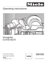 Miele G 818 SCVi User manual