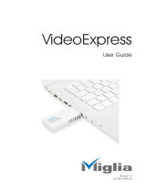 Miglia Technology VideoExpress Converter User manual