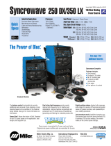 Miller Electric 250 DX User manual