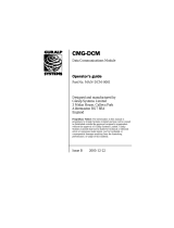 Minicom Advanced Systems CMG-DCM User manual