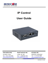 Minicom IP Control User manual