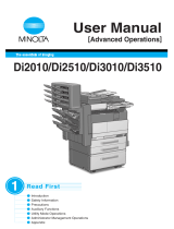 Minolta DI3010 User manual
