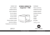 Minolta Magicolor 7450 User manual