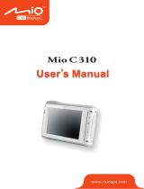 Mio C310 User manual