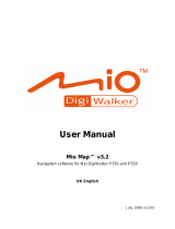 Mio P550 User manual