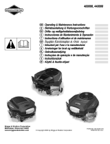 Briggs & Stratton 400000 User manual