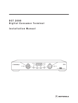 Motorola DCT2000 Installation guide