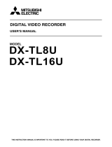 Mitsubishi Electric DX-TL16U User manual