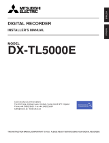 Mitsubishi Electric DX-TL5000E User manual