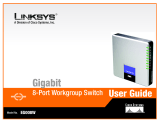 Linksys EG008W - Instant Gigabit Workgroup Switch User manual