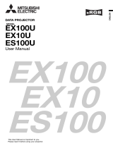 Mitsubishi Electric EX100U User manual