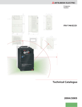 Mitsubishi Electronics FR-F740EC/E1 User manual