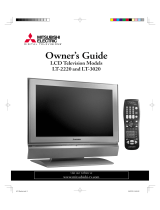 Mitsubishi Electronics LT-3020 User manual