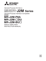 Mitsubishi Electric MR-J2M-P8A User manual