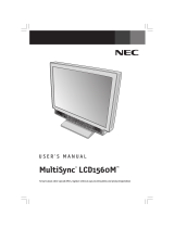 Mitsubishi Electronics LCD1560M User manual