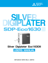 Mitsubishi Electronics SDP-ECO 1630 III User manual