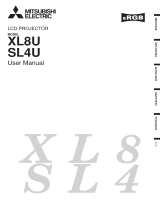 Mitsubishi Electronics XL8U User manual