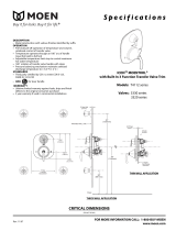 Moen T4112 Series User manual