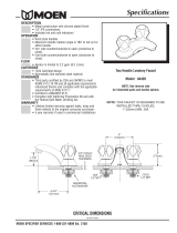 Moen 84420 Specification