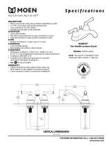 Moen 84912CBN User manual