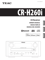 TEAC CR-H260i User manual